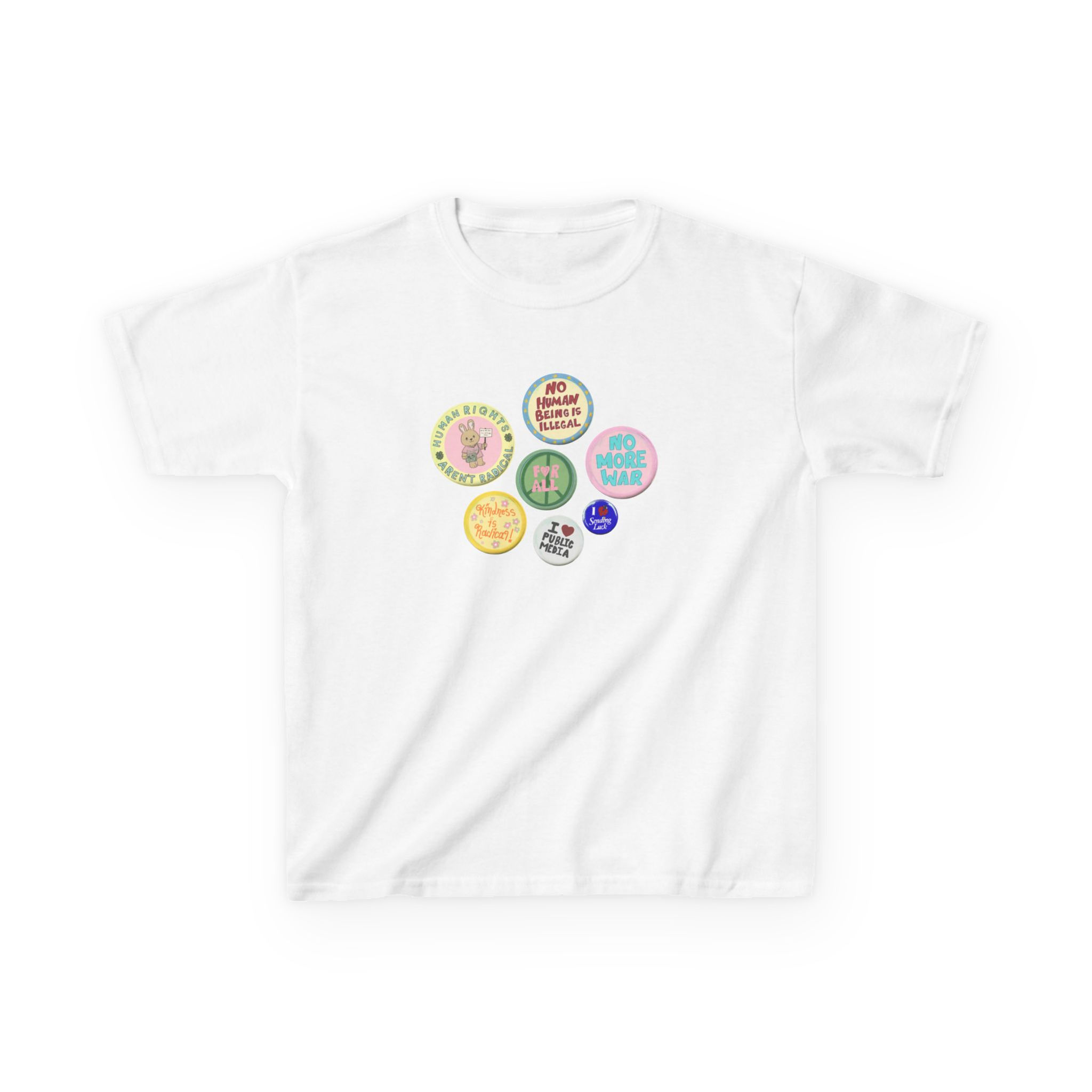 All Pinned Up Fitted Tee