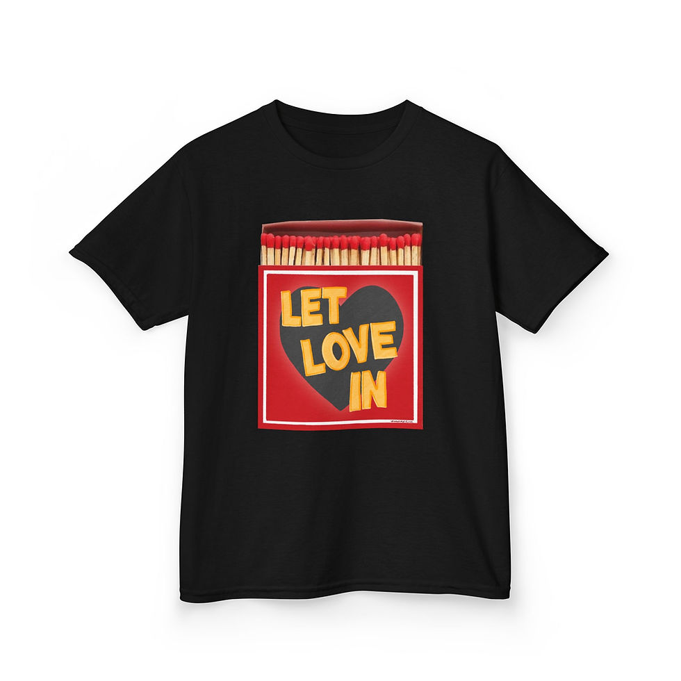 Thumbnail: Let Love In Fitted Tee