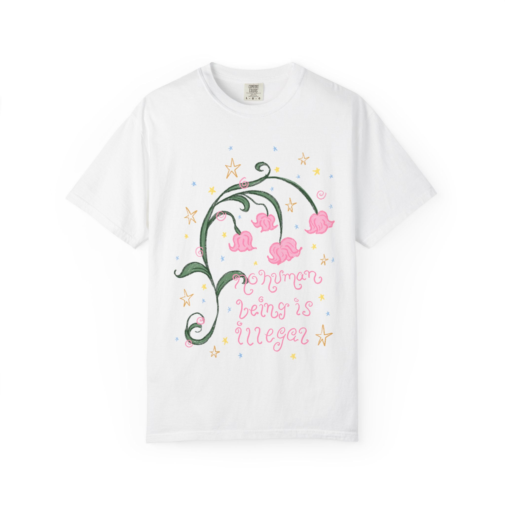 No Human Being Is Illegal Tee