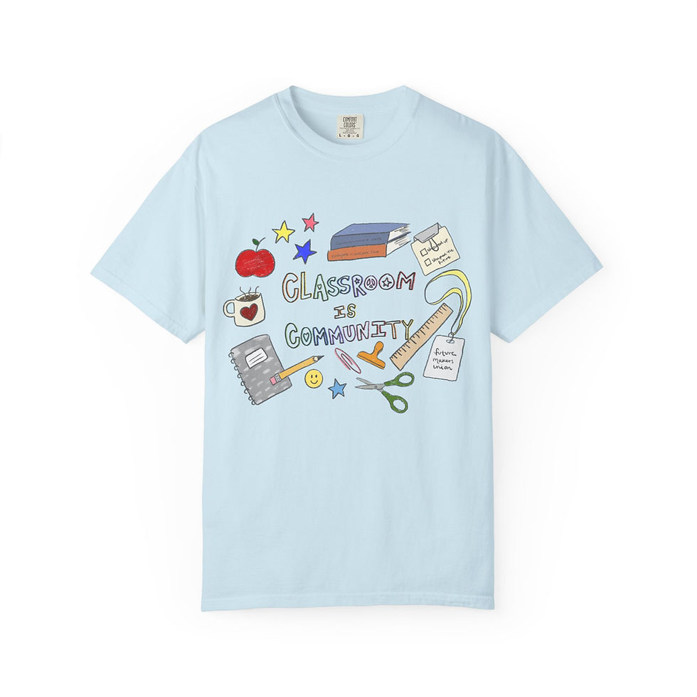 Thumbnail: Classroom Is Community Tee