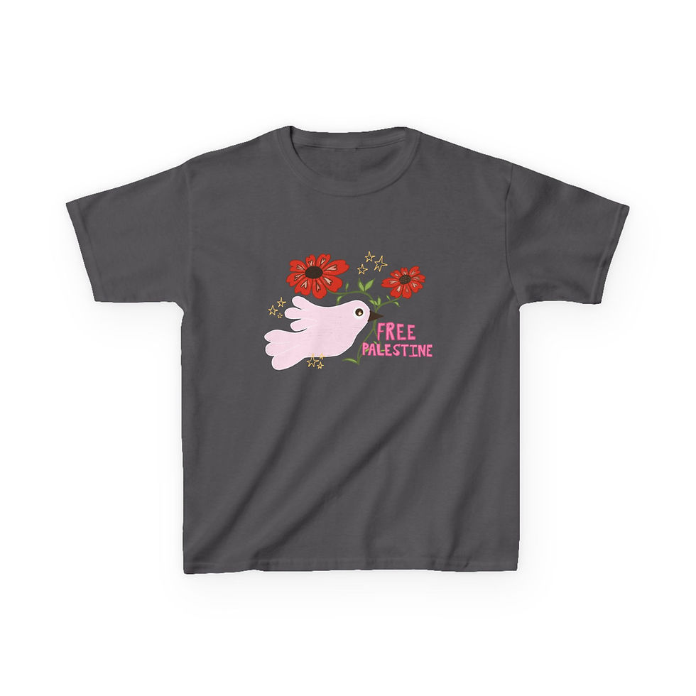 Thumbnail: Palestine Poppies Fitted Tee