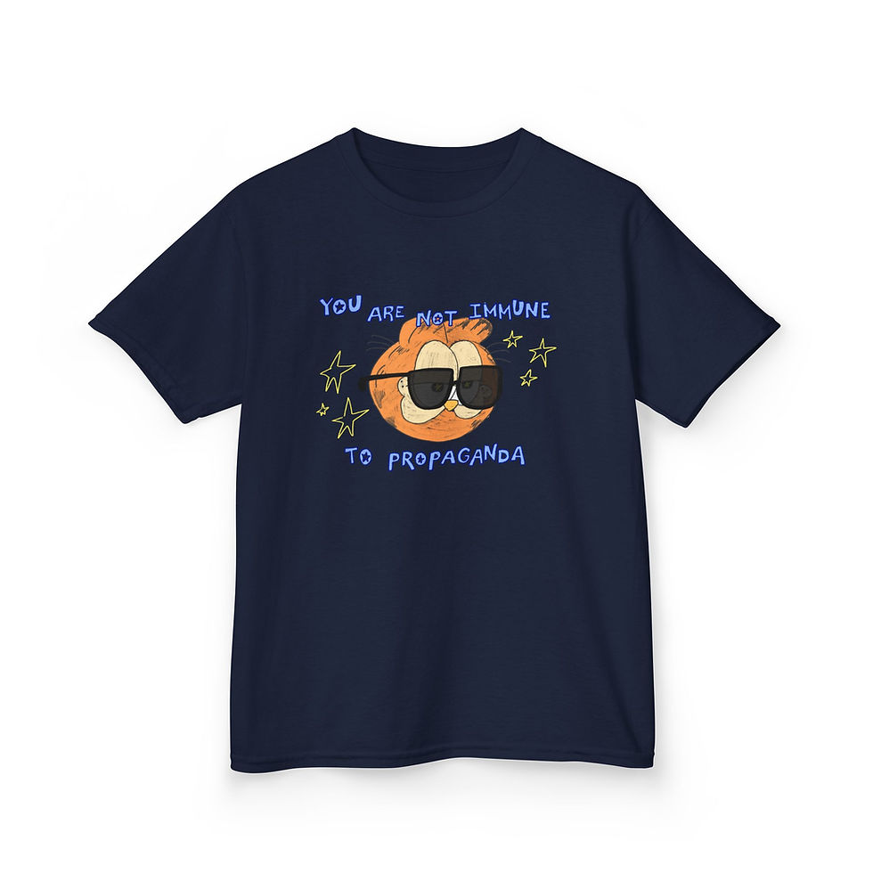 Thumbnail: Immune To Propaganda Fitted Tee