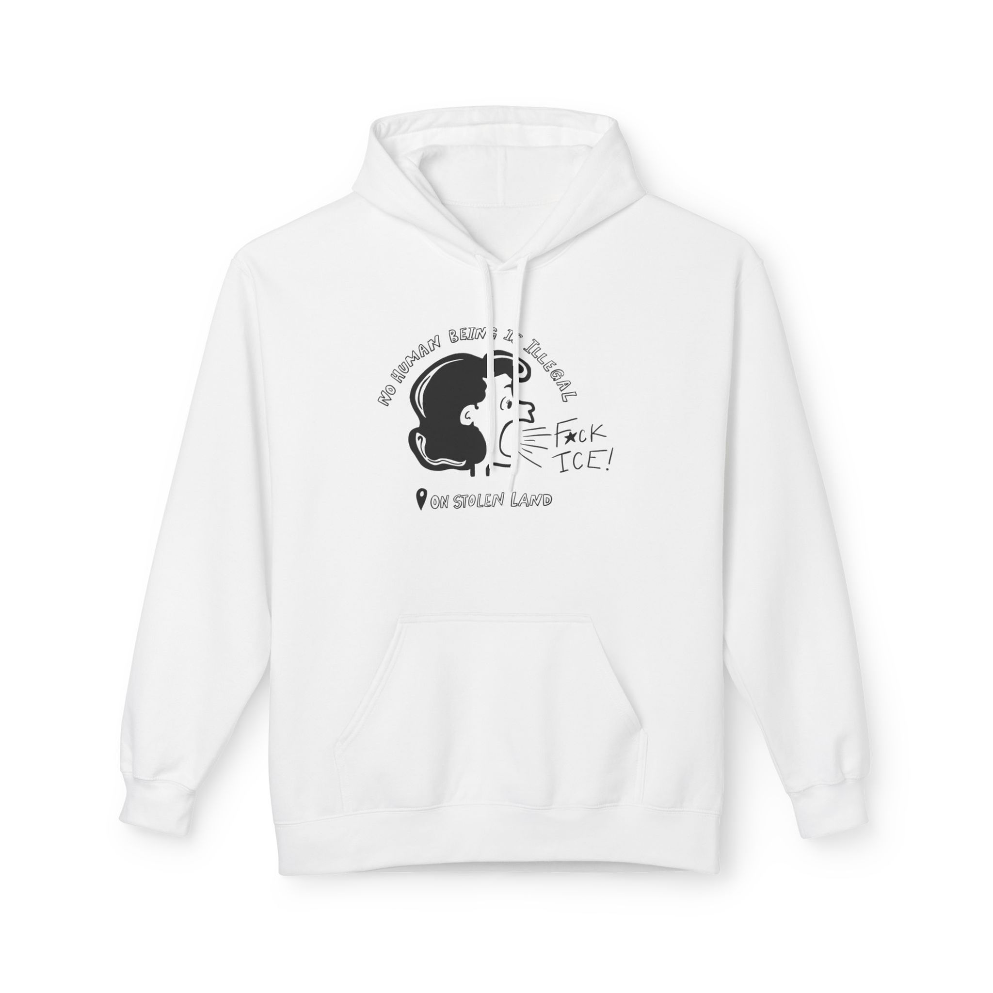 Lucy Says Fuck ICE Hoodie