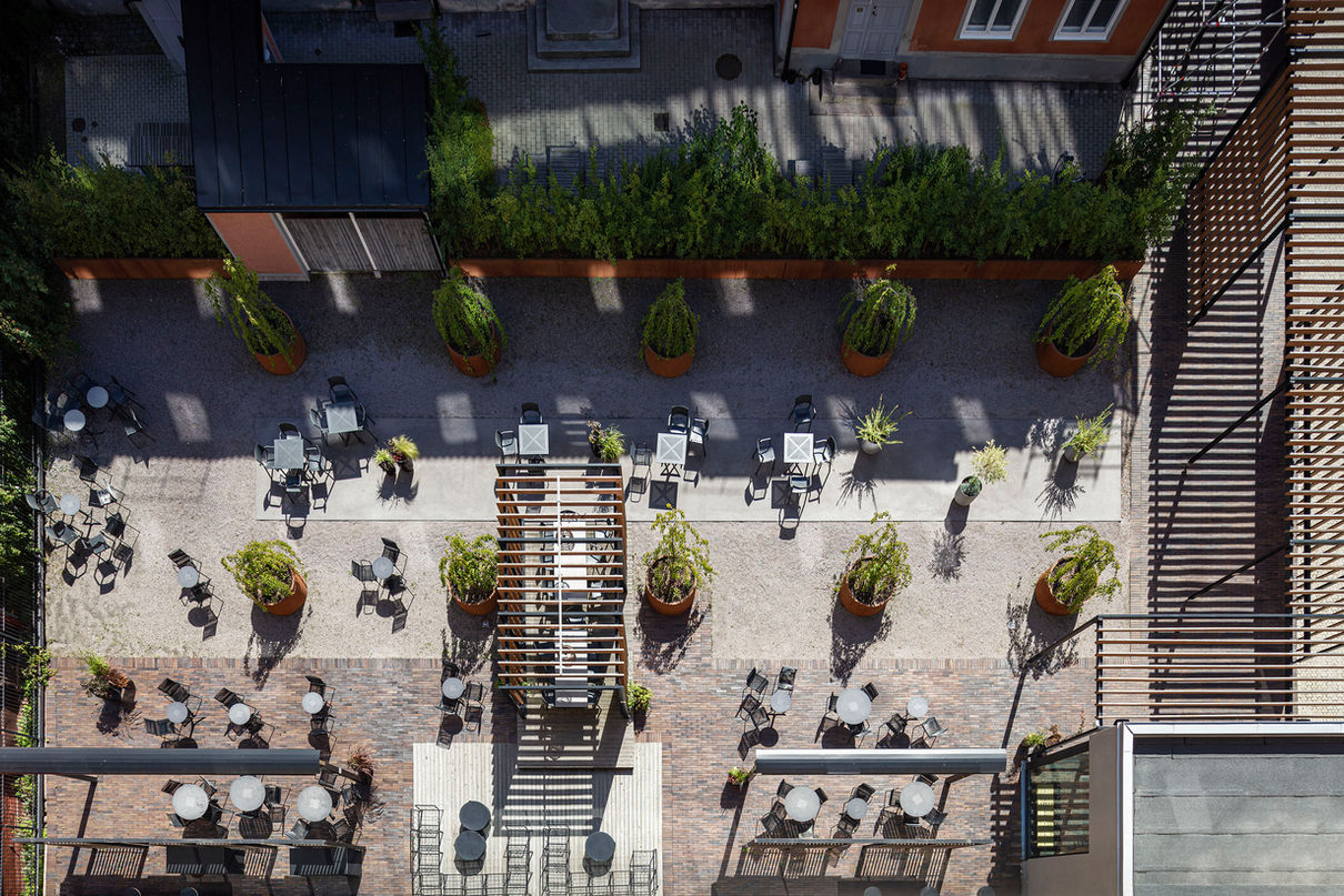 Arkitekturfotografi på Scandic Hotel Strömmen i Norrköping, Sweden by Krook & Tjäder Architects. Tasks: Production planning, architectural photography, image processing.