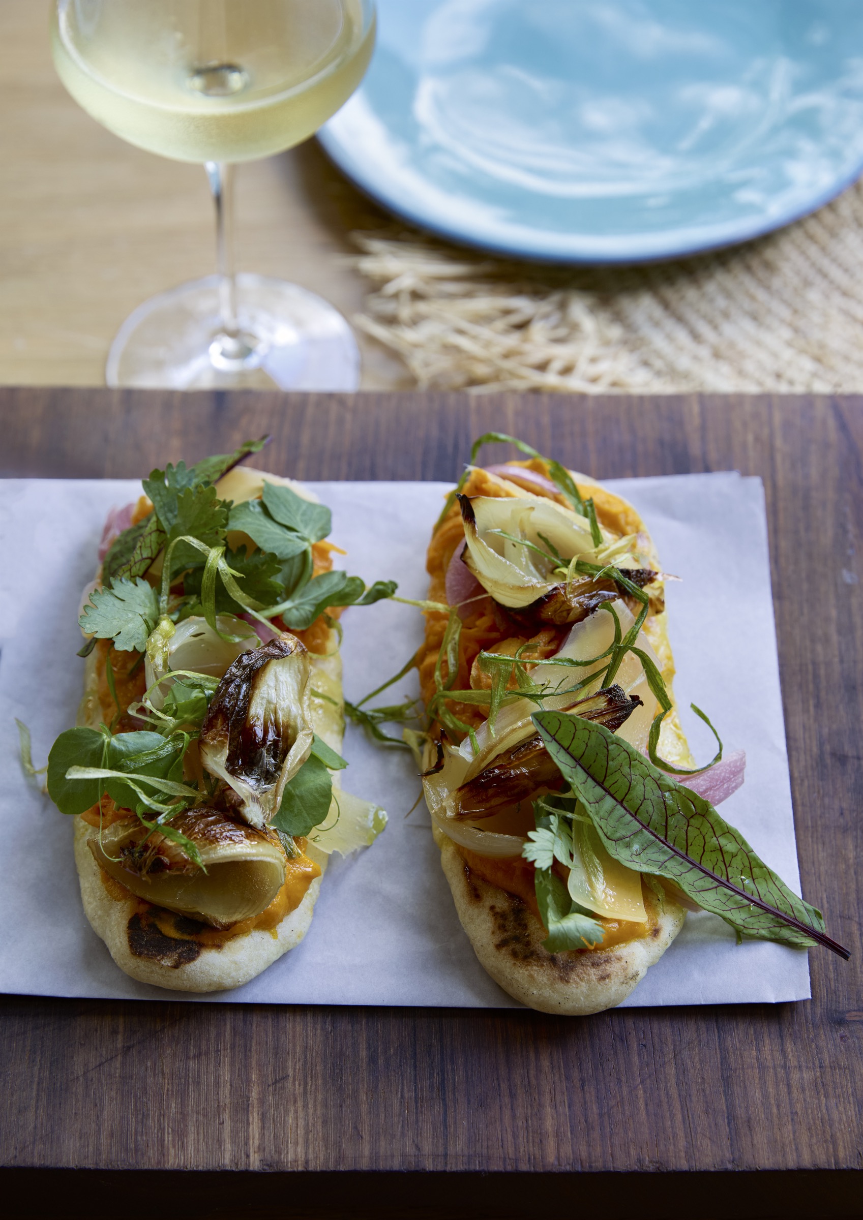 Beautifully presented seasonal dish at Lion Sands River Lodge