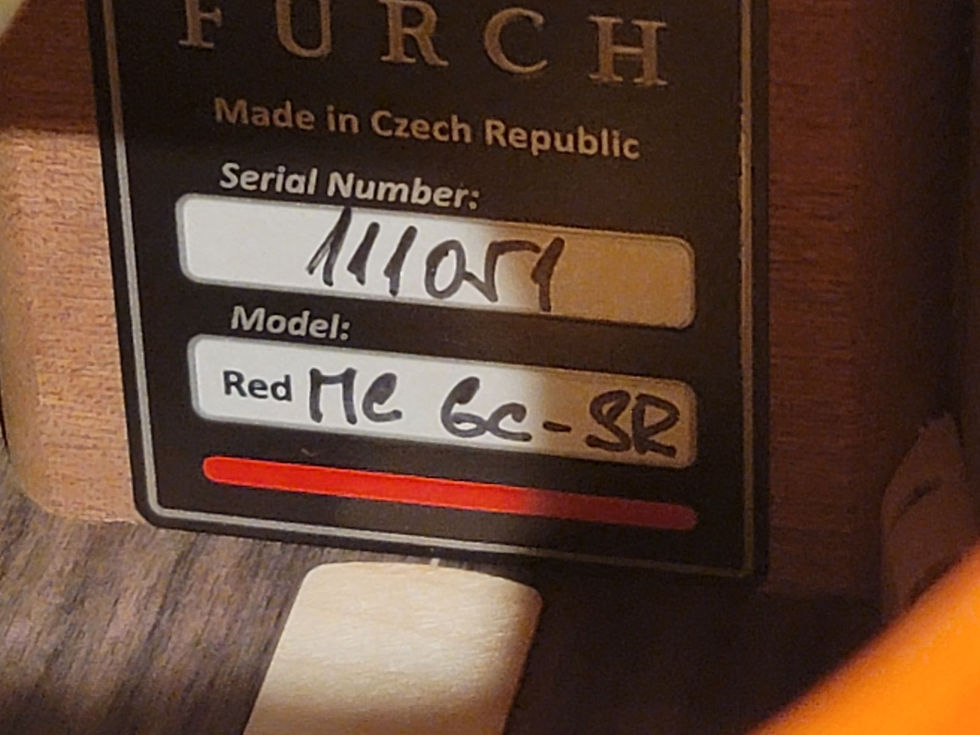 Thumbnail: Furch Red MC Master's Choice SB 111051 with Free Furch Guitar Strap and Original