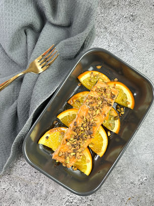 סלמון ברוטב תפוז