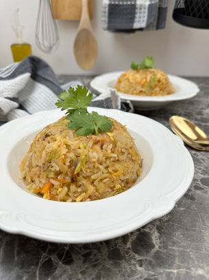 אורז עם עוף וירקות