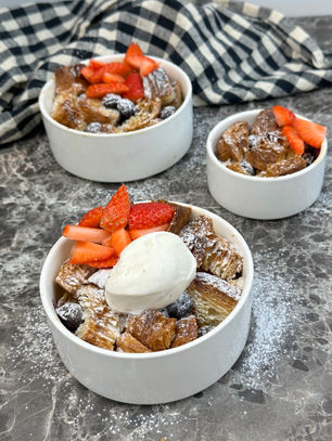 ברד פודינג קרואסון חמאה