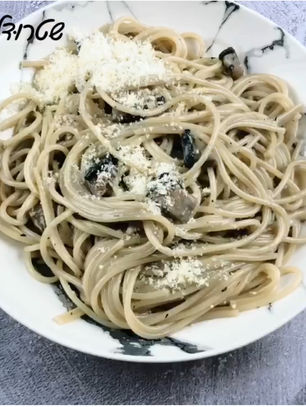 פסטה שמנת פטריות