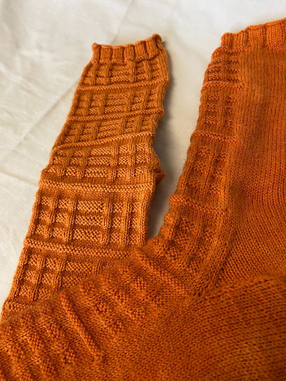 photo of Mac & Cheese Sock pattern
