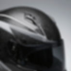 Capacete de motocicleta de fibra de carbono