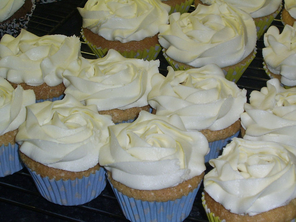 rose cupcakes