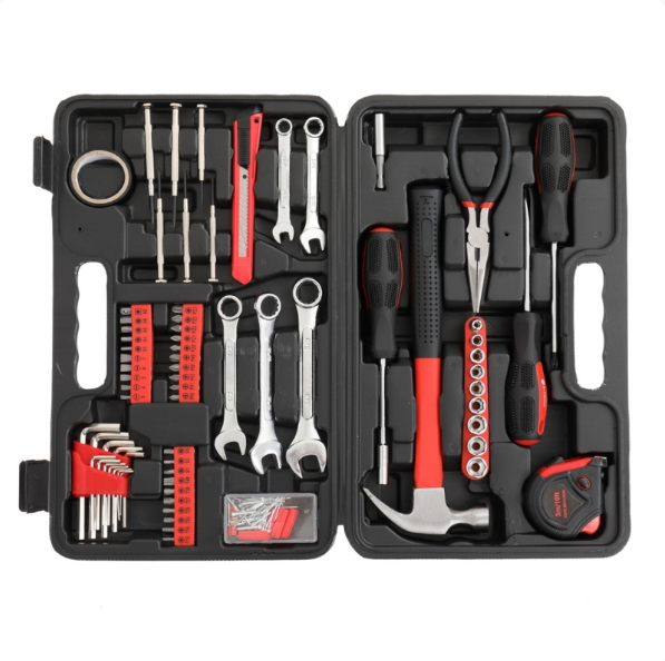 Thumbnail: 148pcs Iron Red Tool Set