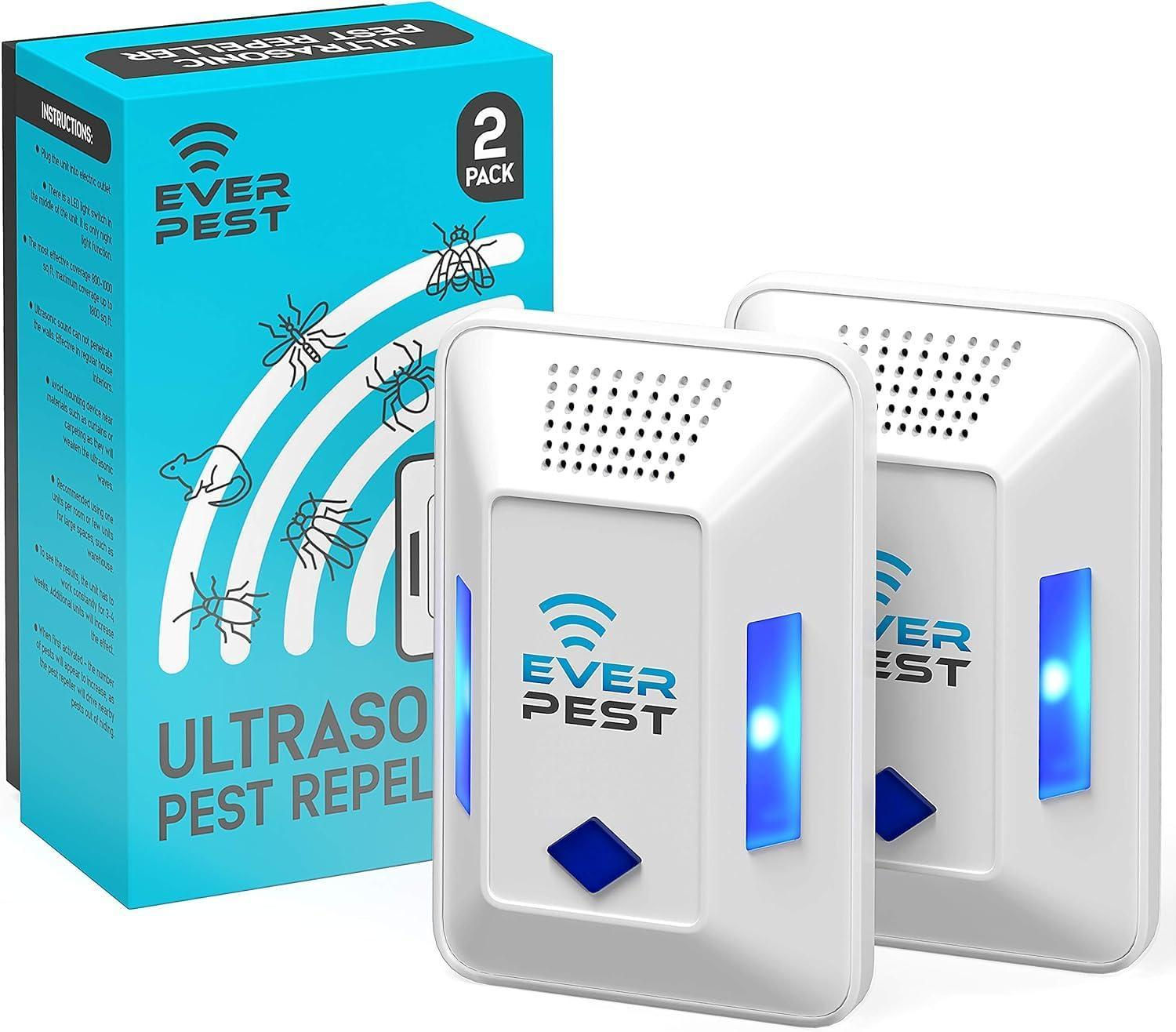 Ultrasonic 2-in-1 Pest Repeller Plug-In Duo