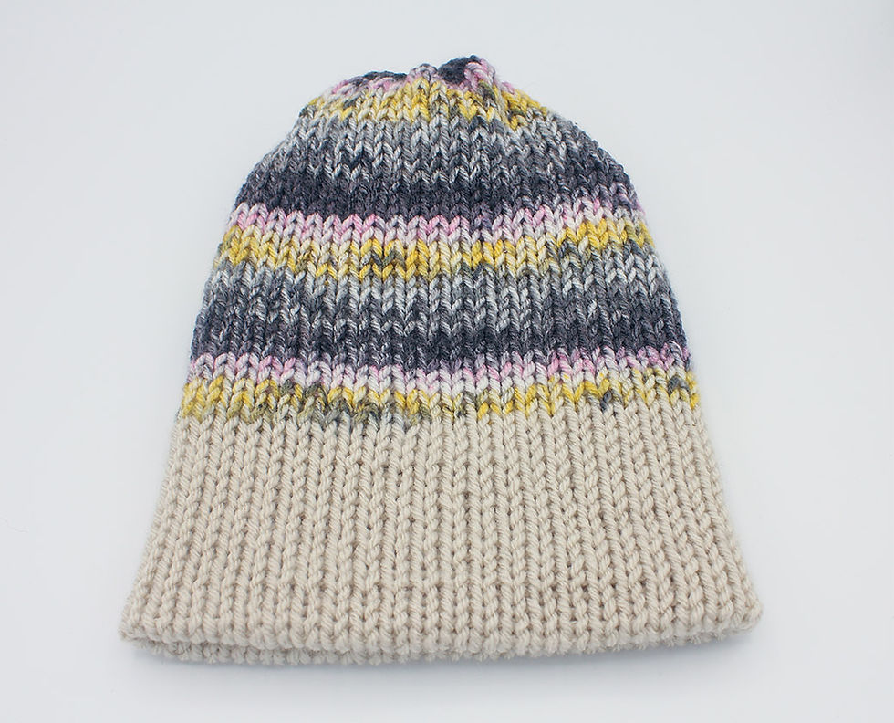 Thumbnail: Faux Brim Beanie