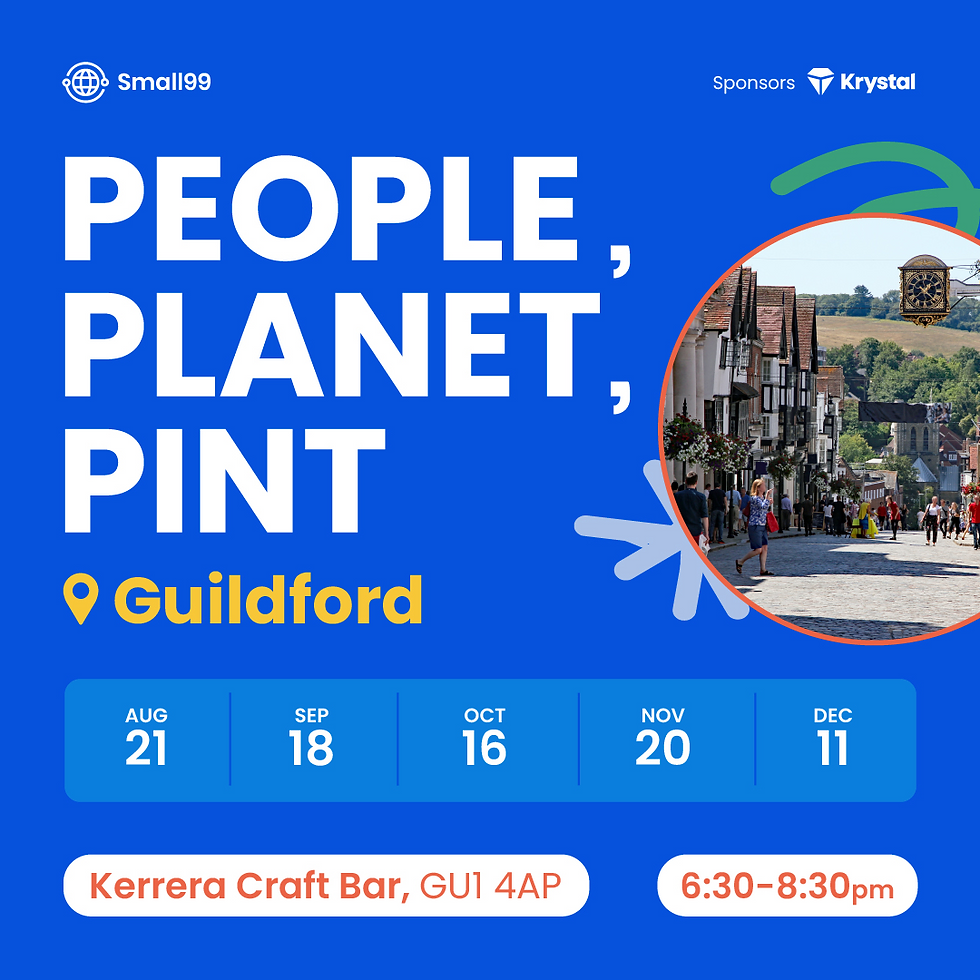 People, Planet, Pint™: Sustainability Meetup