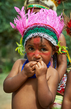 Aurocks girl, Kamaliki village