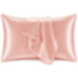 pink satin pillow