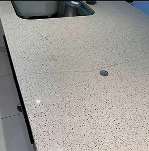 At Konig Surface Repairs we fix scratches in laminate benchtops