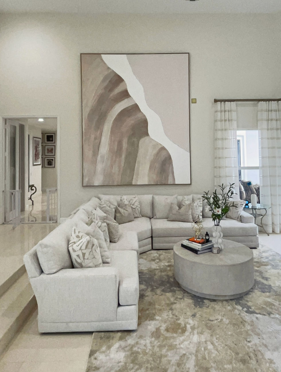 Oversized Floating Canvas