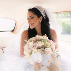 Team Beauty Bride on her wedding day Hair and Makeup Wedding Services 