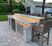 Bar Islands Outdoor Living of NJ Backyard