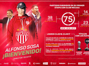 ALFONSO SOSA ES EL NUEVO DT DEL NECAXA