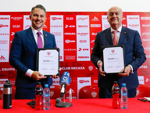 CLUB NECAXA Y LA UNIVERSIDAD DEL VALLE DE MEXICO FIRMAN IMPORTANTE CONVENIO DE COLABORACIÓN.