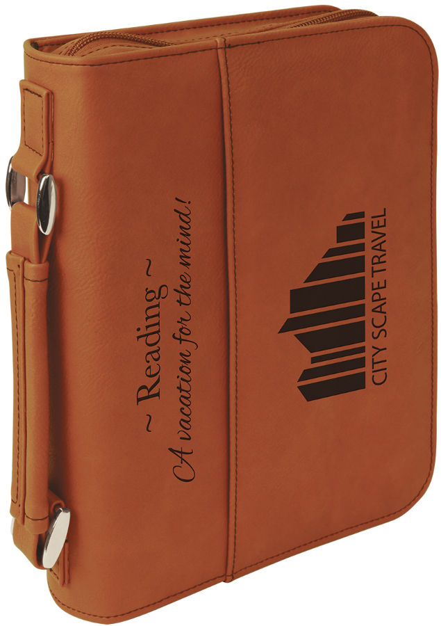 Thumbnail: 7 1/2" x 10 3/4" Leatherette Book/Bible Cover 4 Colors Available