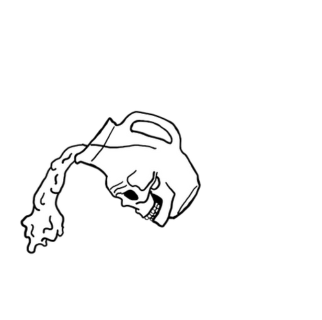 Skull Milk Pitcher 2