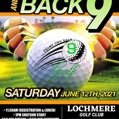 3rd Annual Front & Back 9 Golf Classic