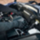 Eye-level view of a Yamaha RMAX engine