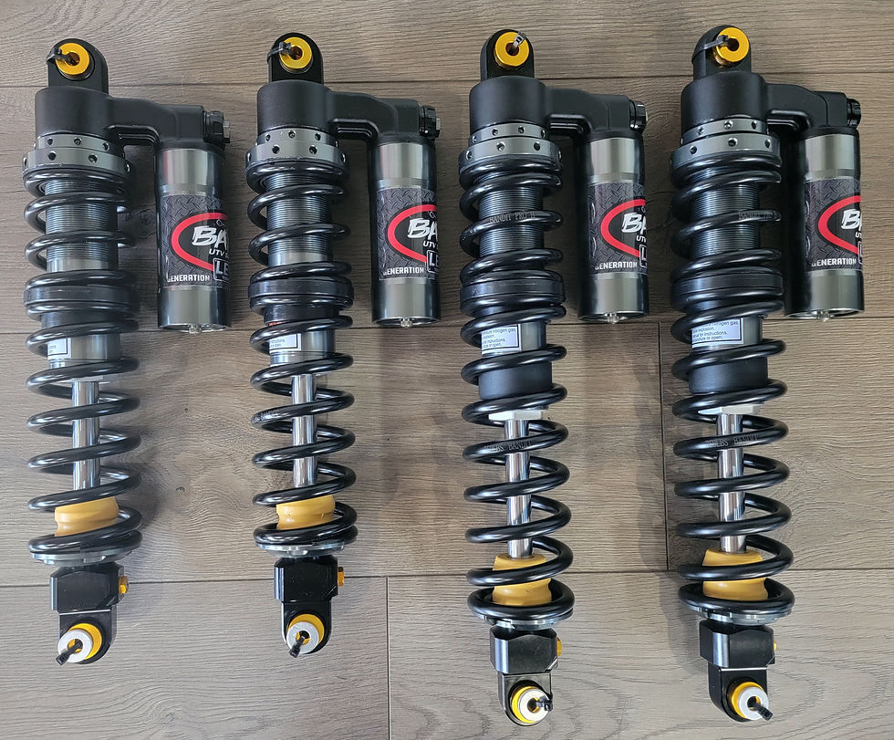 (ALL 4) 2008-14 POLARIS RZR 800 LEVEL/STAGE 4 SHOCK PACKAGE