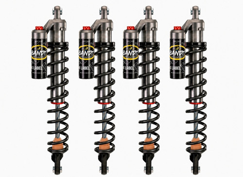 2018-2025 Yamaha Wolverine 850 X2 & X4 UTV Shocks - Bandit Black