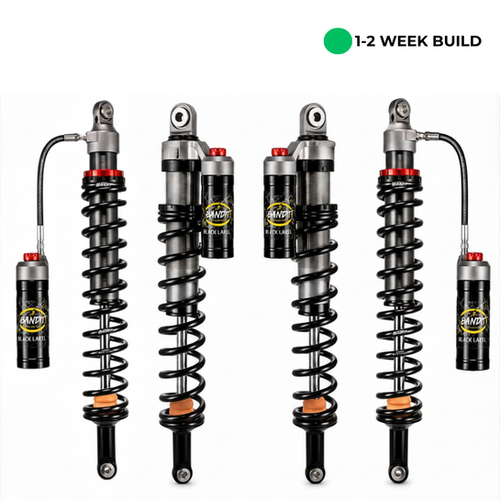 ツリス 2021-2025 Kawasaki Teryx-S UTV Shocks - Bandit Black Label Elite•4