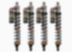 2024-2026 Kawasaki Ridge UTV Shocks - Bandit Black Label Pro•3