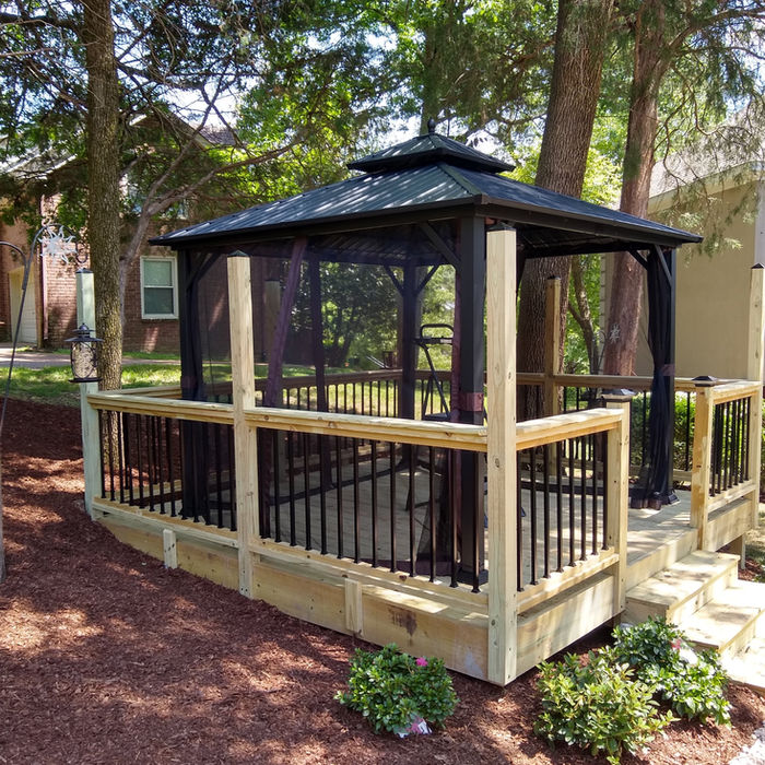 KerrDecks deck project 19 in Middle Tennessee