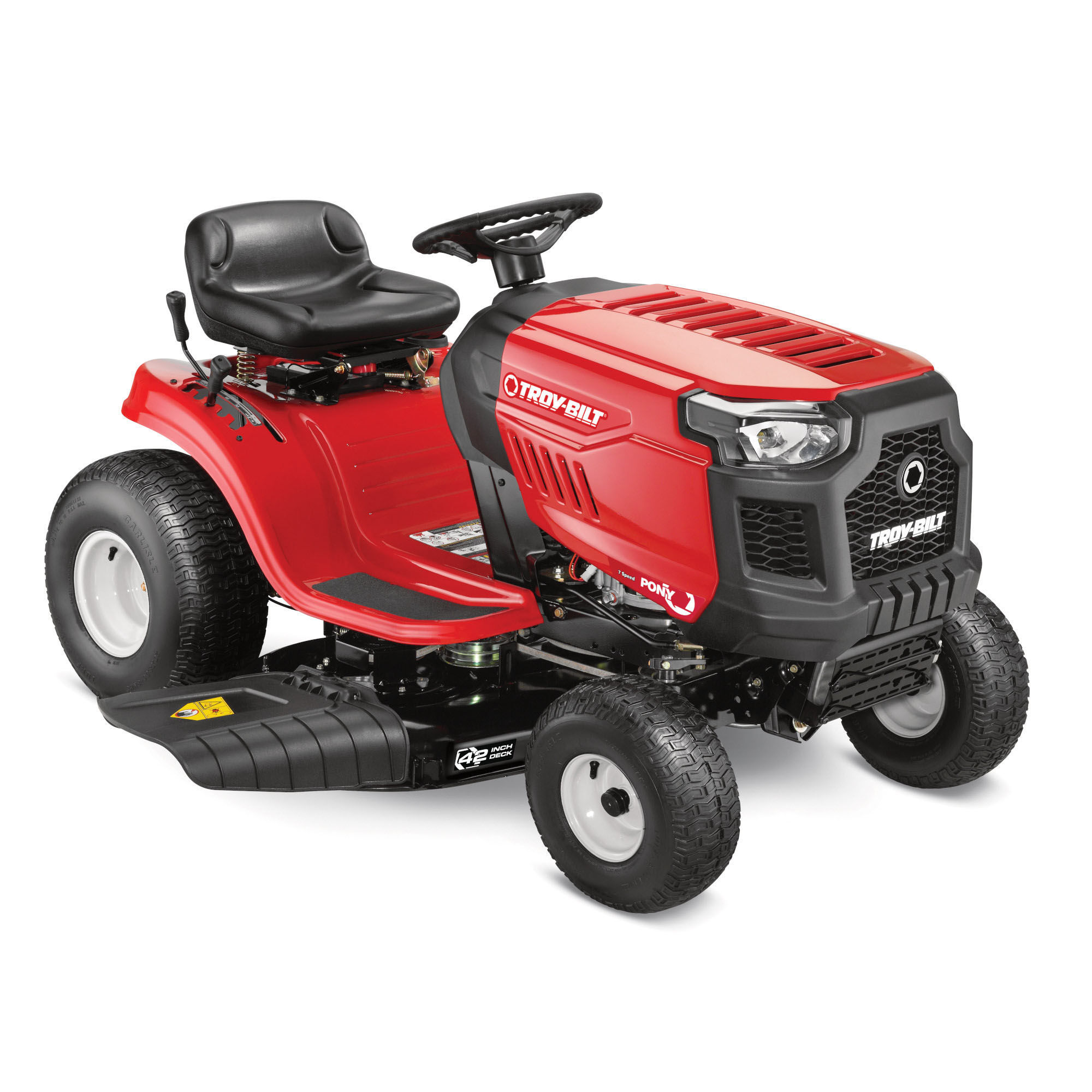 Troy-Bilt Pony 42 Riding Lawn Mower, product photo