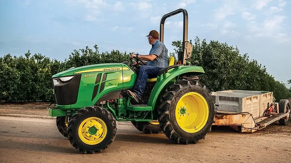 Thumbnail: John Deere 3025D Compact Utility Tractor