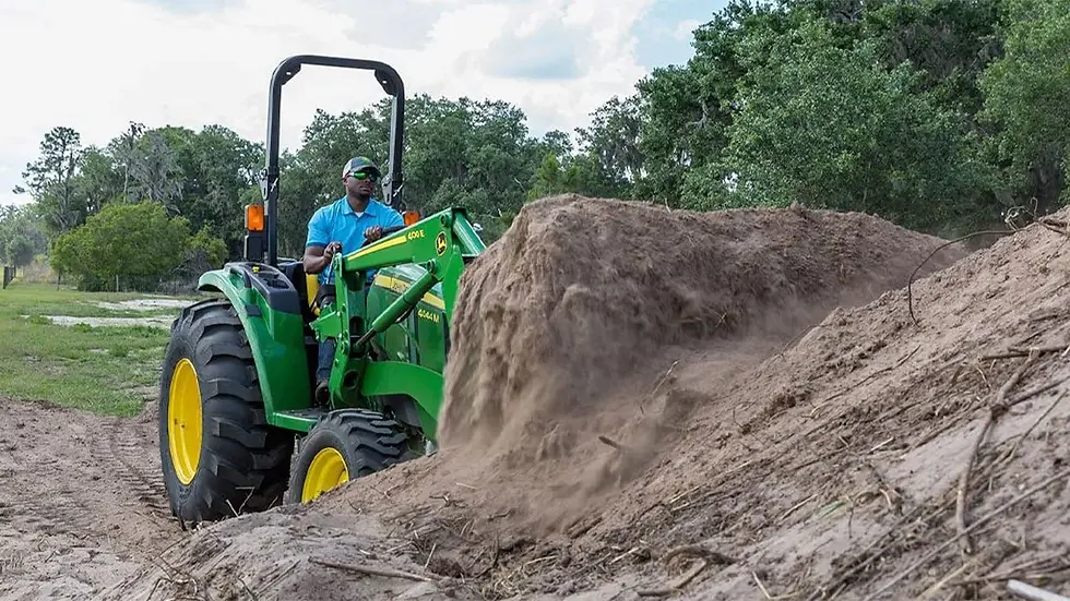 Thumbnail: John Deere 4044M Compact Utility Tractor