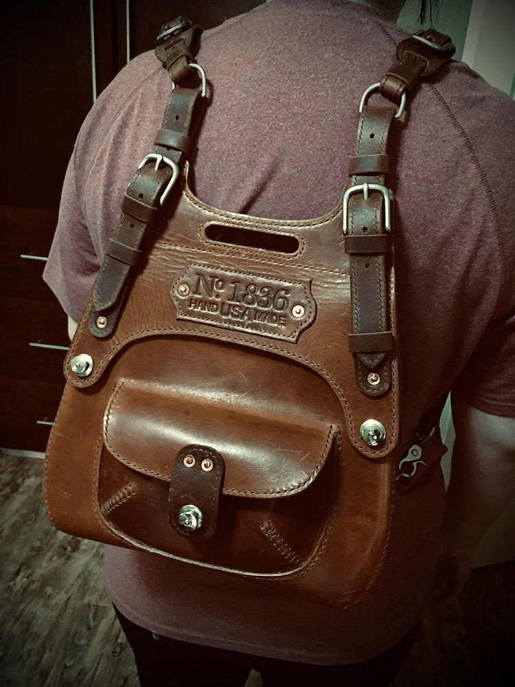 Backpack purse Leathercraft Masterclass