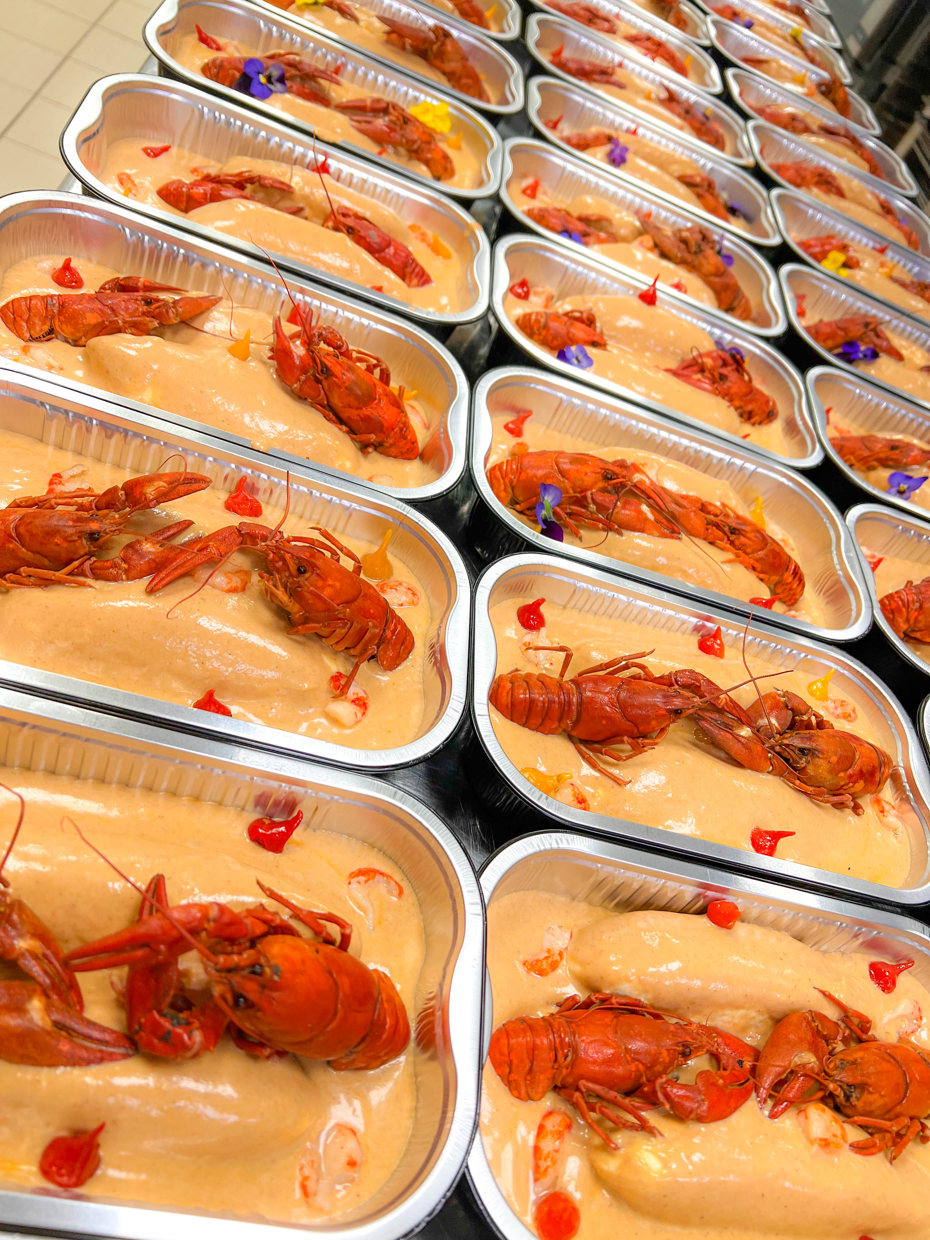 Arranged Food and Objects