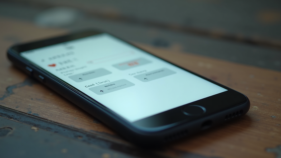 Eye-level view of a smartphone displaying a Chinese job app interface
