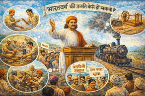 8. भारतवर्ष की उन्नति कैसे हो सकती है? - Bharatvarsh ki Unnati Kaise Ho Sakti Hai? - Class 11 - Antra 1