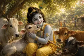 4.7. गोपालनन्दनः (Krishnah Gopalanandanah) - Class 9 - संस्कृत-खंड: - Rajeev Prakashan