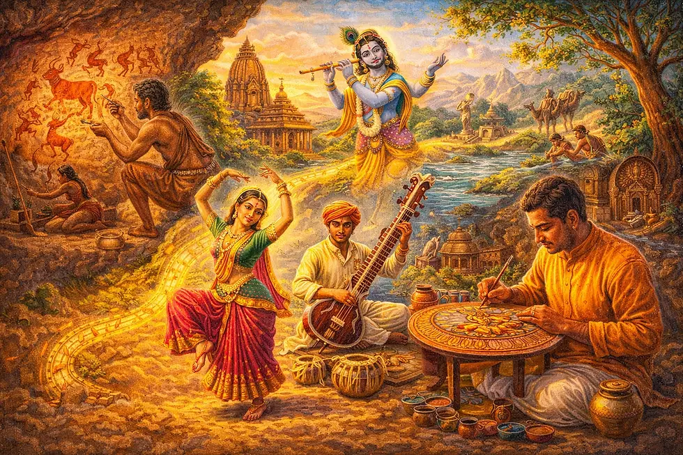 4. भारतीय कलाएँ - Bhartiya Kalaen - Class 11 - Vitan 1