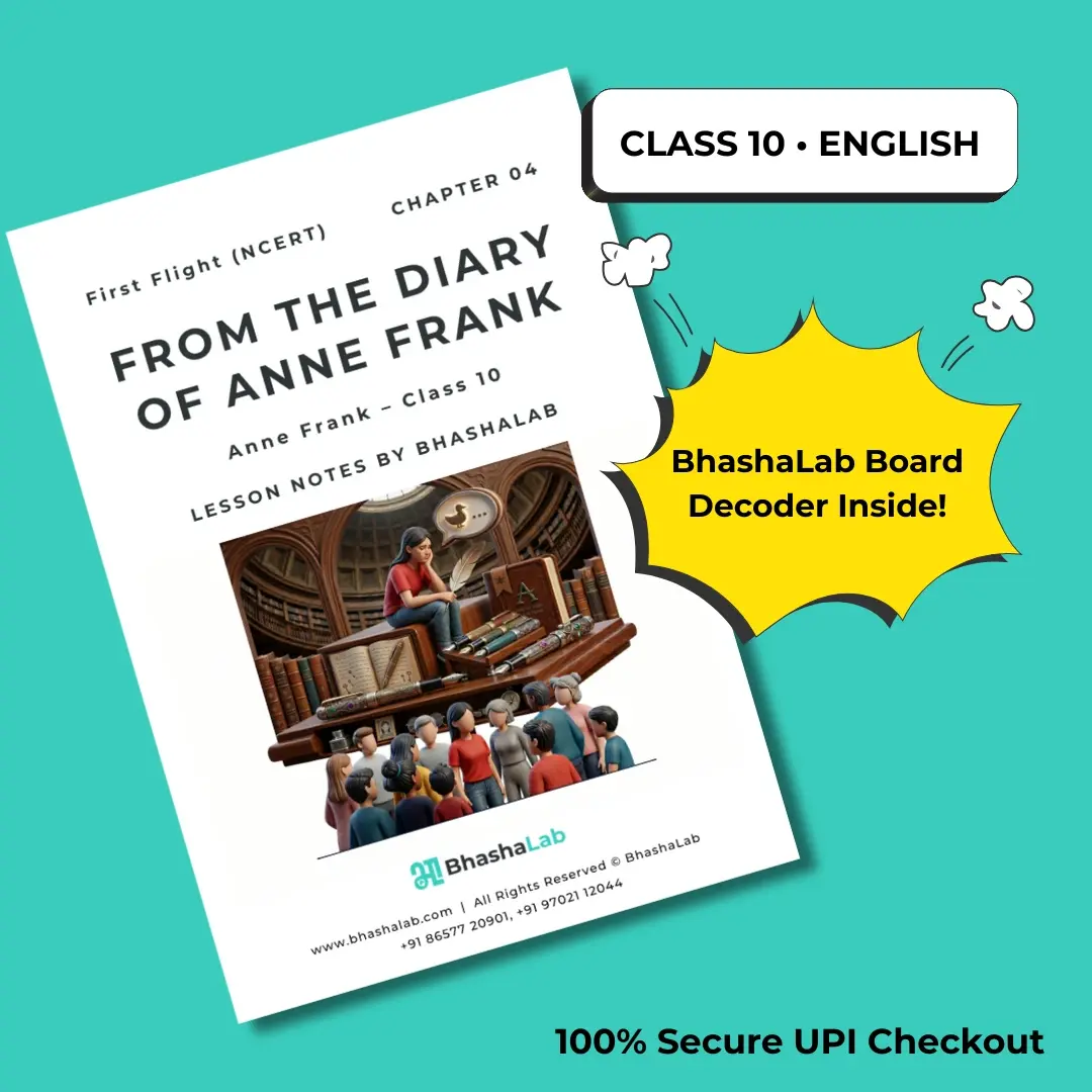 Anne Frank Notes