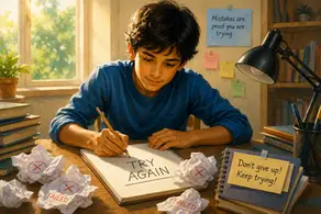 2.1. Try Again - My English Book - Std 8 - Marathi and Semi-English Medium - Maharashtra Board