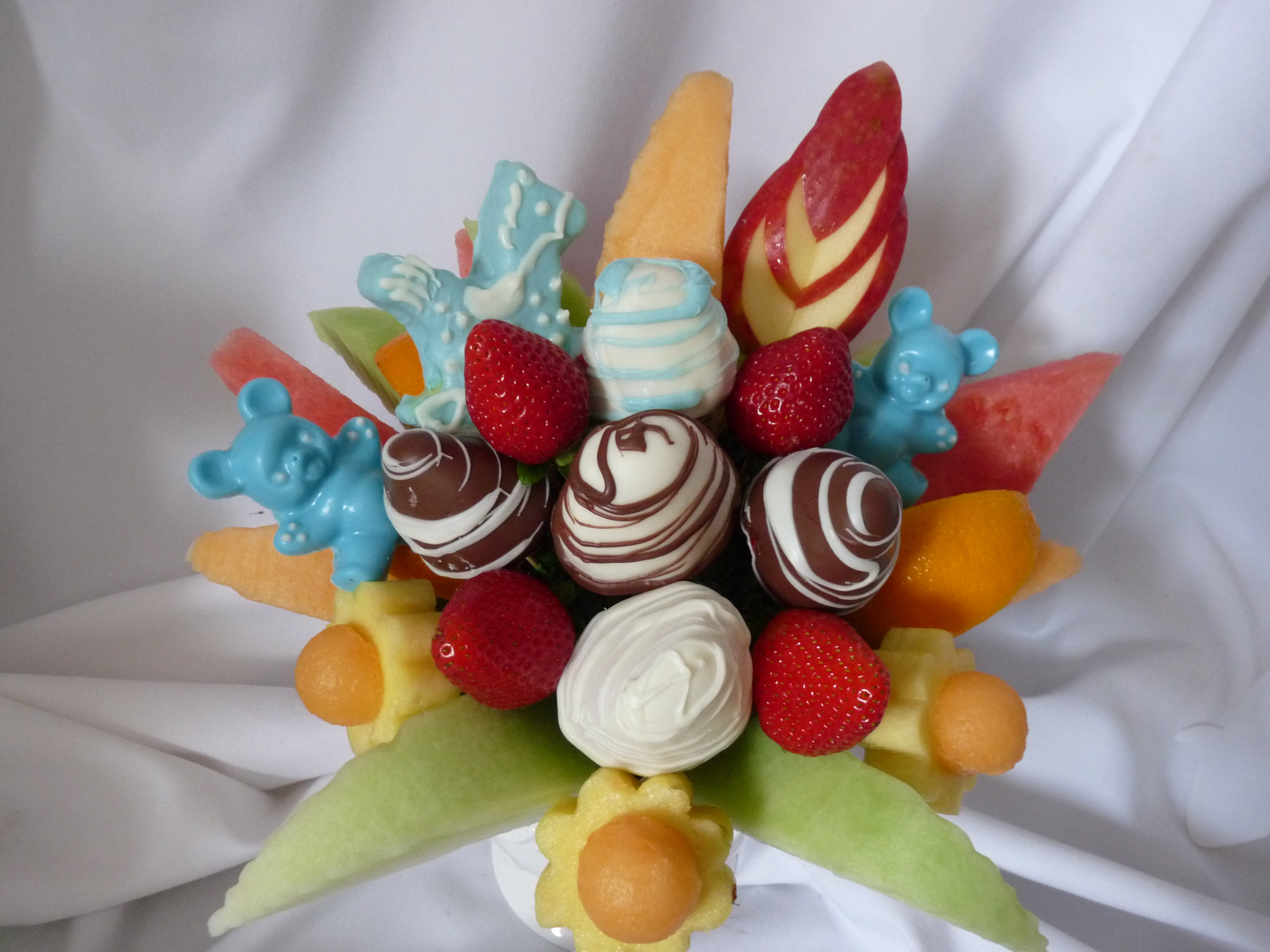 Rocking Horse Bouquet (Regular shown) Fruitastic Bouquets